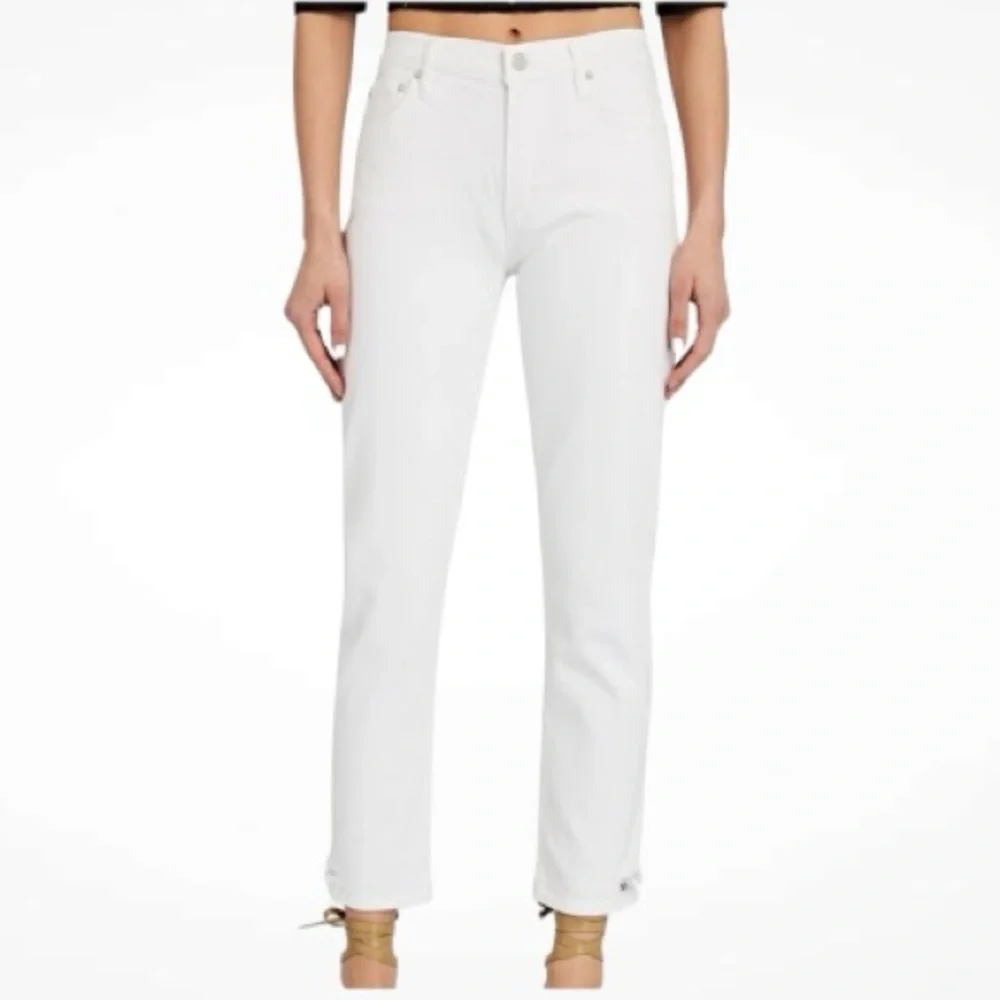 AGOLDE WHITE TONI JEANS SIZE 25